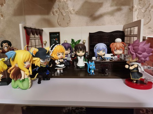 粘土人场景系列 #09 咖啡厅 A场景