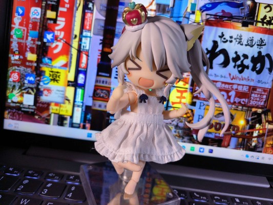 粘土娃: 服装套组 护士服 黑色