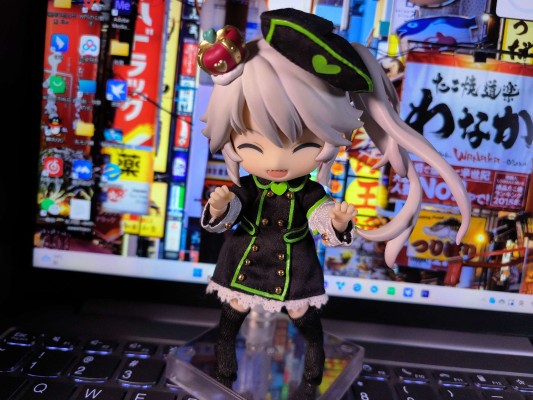 粘土娃: 服装套组 护士服 黑色