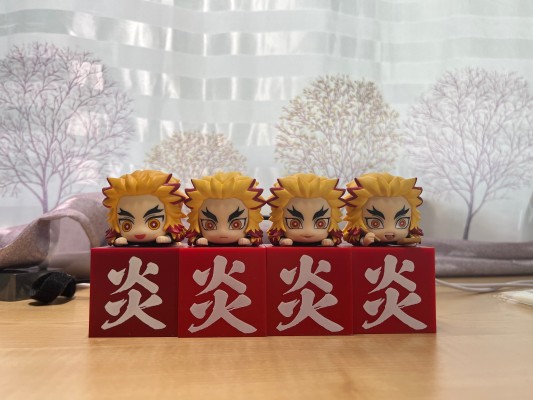 鬼灭之刃 趴趴手办 -炼狱！炼狱！炼狱！-