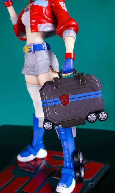 美少女雕像 变形金刚美少女 擎天柱