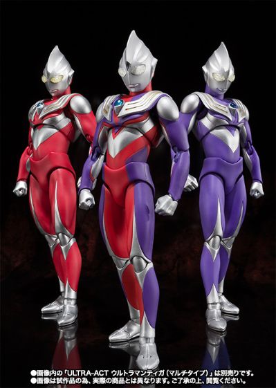 ULTRA-ACT 迪迦奥特曼 空中型+强力型