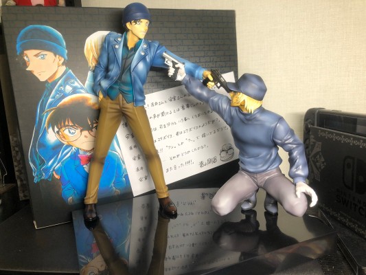 DETECTIVE VOICE FIGURE 名侦探柯南 赤井秀一 VS 安室透