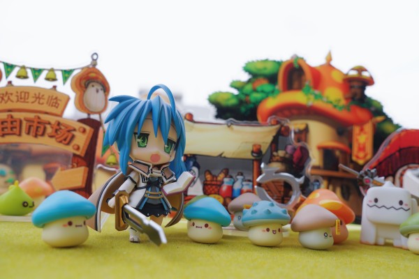 粘土人#027a 幸运星 泉此方 コンプティークVer. （コンプティーク志上通贩限定）