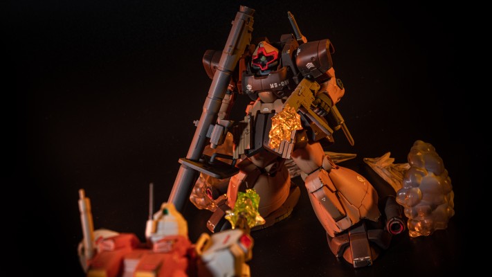 ROBOT魂＜SIDE MS＞机动战士高达0083 星辰的回忆 MS-06F2扎古II F2型 庆伯利基地规格  ver. A.N.I.M.E.