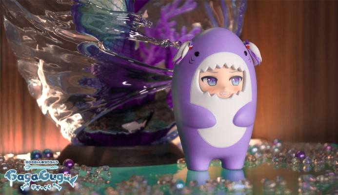 粘土人配件系列 玩偶裝 鲨鱼