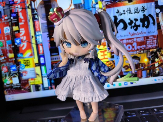 粘土娃: 服装套组 护士服 黑色