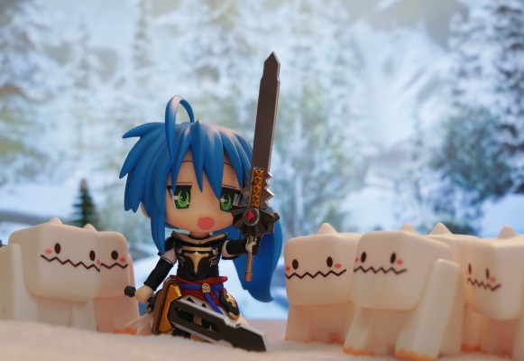 粘土人#027a 幸运星 泉此方 コンプティークVer. （コンプティーク志上通贩限定）