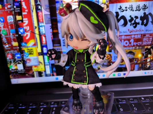 粘土娃: 服装套组 护士服 黑色