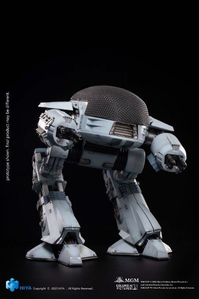 极致迷你系列 机械战警1 ED209 声效玩具