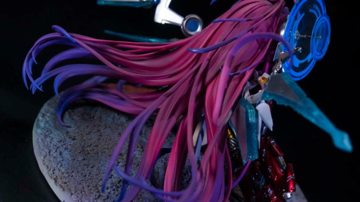 【游戏人生 零-休比 多拉】原版gsc的pvc反开gk白模涂装