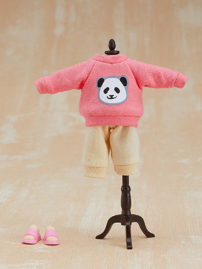 粘土娃 服装套组 休闲针织衫（粉色/浅蓝色）