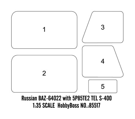 编号：01086  1/35 装甲车辆系列 俄罗斯 BAZ-6403 拖车牵引 ChMZAP-9990-071 半挂车