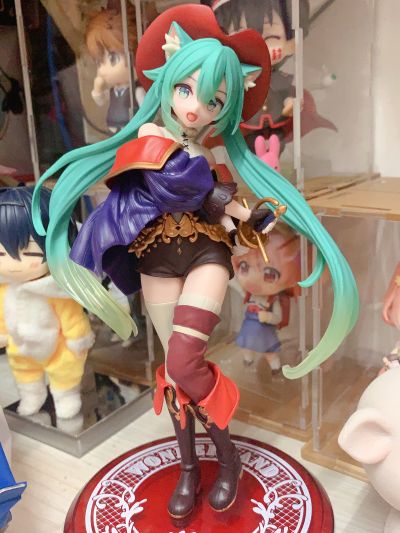童话仙境 初音未来 穿靴子的猫