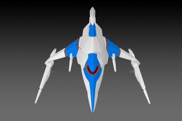 太空战斗机 银鹰 3F-1B 太空战斗机 2号玩家配色