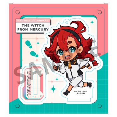 碎步快走亚克力立牌 机动战士高达 水星的魔女