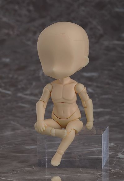 粘土娃 素体 1.1: 男性 (古铜色)