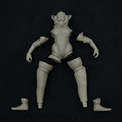 宇宙英雄奥特曼 美弗拉斯星人 复刻版 非成品软胶拼装套件