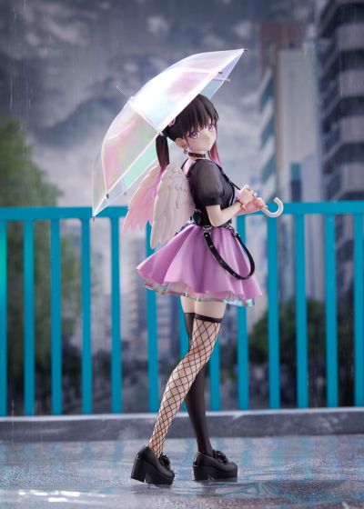 打开雨伞 收起翅膀 心羽
