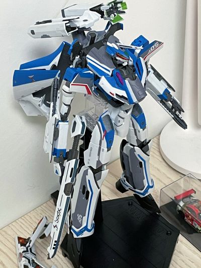 DX 超合金 超时空要塞DELTA 绝对LIVE VF-31J 齐格飞 疾风·伊梅尔曼专用机 【FAULD投影单元装备】