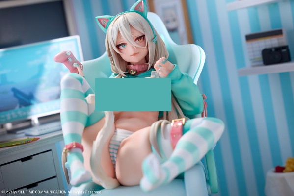 游戏猫娘 白