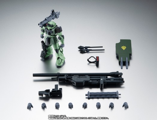 ROBOT魂 ＜机动战士系列＞    MS-06F 扎古Ⅱ（炮手专用） 剧中版