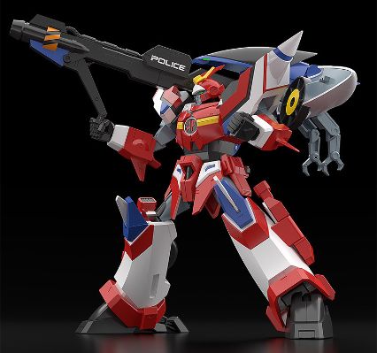 MODEROID  机甲警察 超越红杰克装甲