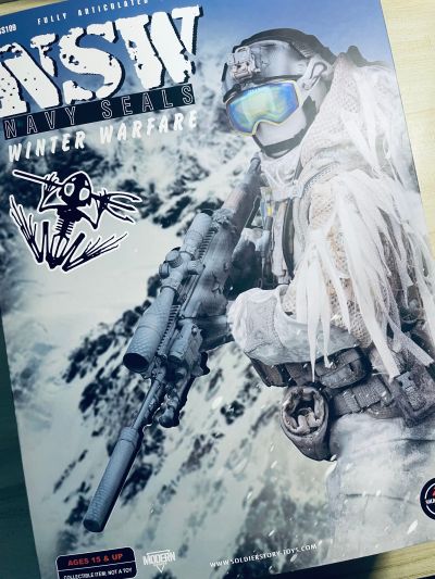 SS109  美军海豹特种部队 雪地 精确射手MARKSMAN