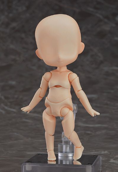 粘土娃 素体 1.1: 女孩 (桃色)