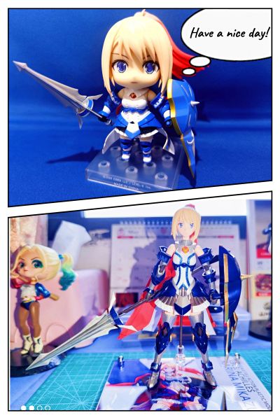 粘土人#1349 装甲娘 Mizerem Crisis LBCS：阿基里斯 三日月香理奈