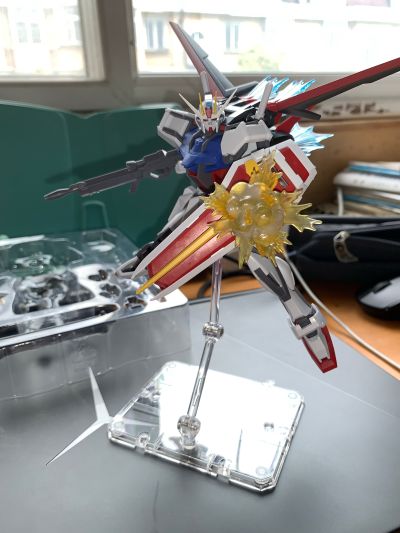 ROBOT魂＜机动战士系列＞ 机动战士高达SEED AQM/E-X01 翔翼型强袭装备+特效配件包 剧中版