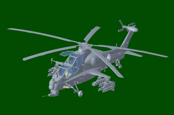 编号：05820 1/48 军用飞机系列 中国“直十”攻击直升机
