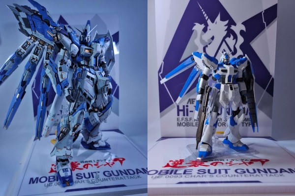 RG 1/144 高达基地专属商品  Hi-ν高达 [钛金质感]