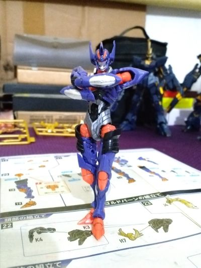 MODEROID  SSSS.电光机王 古立特骑士 与 煌翼炎龙