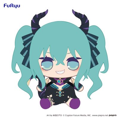 初音未来 圆滚滚大号毛绒玩偶 小恶魔款