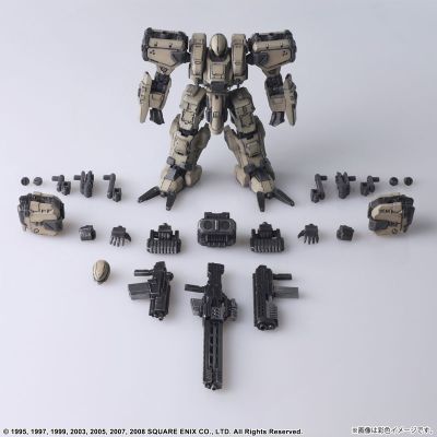 Structure Arts  前线任务系列 1/72比例模型套件系列1 Zenith 浅灰色 4件套