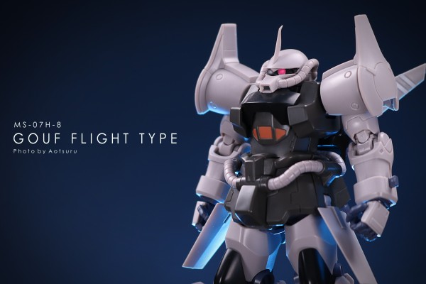 ROBOT魂 ＜机动战士系列＞  MS-07H-8  老虎试飞型 剧中版
