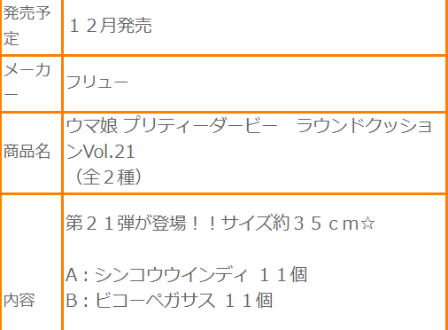 赛马娘 圆形抱枕21