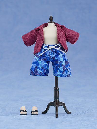 粘土娃 服装套组 泳装 男孩（热带风/迷彩风）