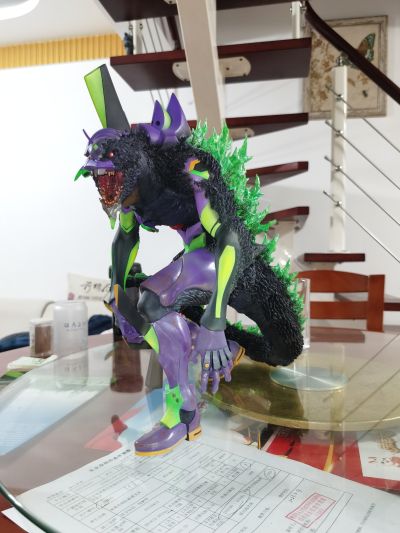 东宝30cm系列 哥斯拉対EVA EVA初号机 