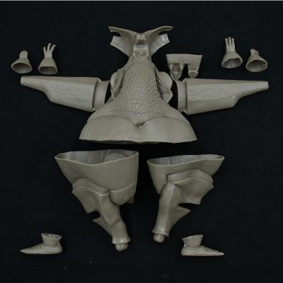 奥特曼系列 基耶龙星兽 软胶手工拼装模型套件 复刻版