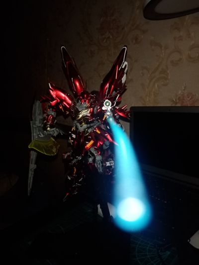 MG 1/100 机动战士高达UC  MSN-06S 新安州 Ver.ka. Titanium Finish