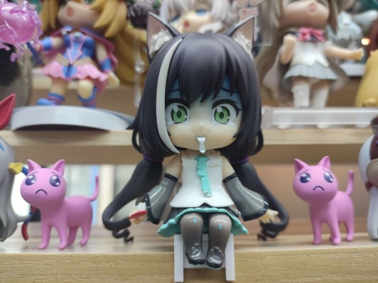 粘土人Swacchao！初音未来 NT 红羽毛 红羽毛共同募捐运动