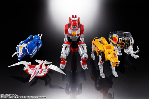 超合金魂 恐龙战队兽连者 兽帝大兽神 GX-72 大兽神 + GX-78 龙皇凯撒（暂译）