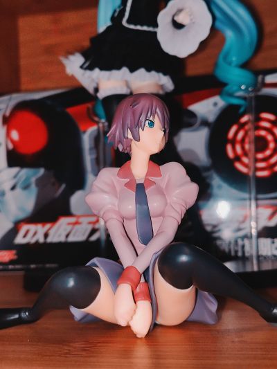 伪物语 ひたぎ＆翼フィギュア 战场原黑仪 