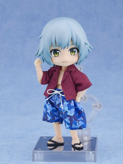 粘土娃 服装套组 泳装 男孩（热带风/迷彩风）
