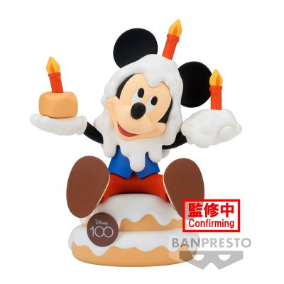 迪士尼总动员 软胶人偶 米奇 迪士尼100周年纪念款