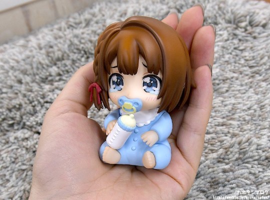粘土人配件系列 换装用婴儿服 蓝色