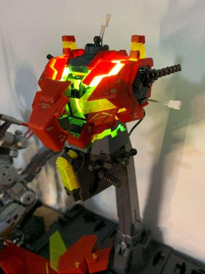 PG 机动战士高达UC RX-0独角兽高达+武装战甲DE 中国红Ver.