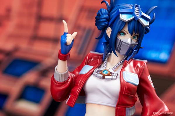 美少女雕像 变形金刚美少女 擎天柱